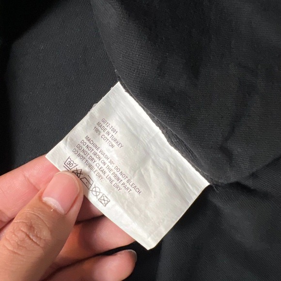 Gosha Rubchinskiy Shirt Mens Small Black Spell Out Logo Graphic Tee New - Picture 4 of 9